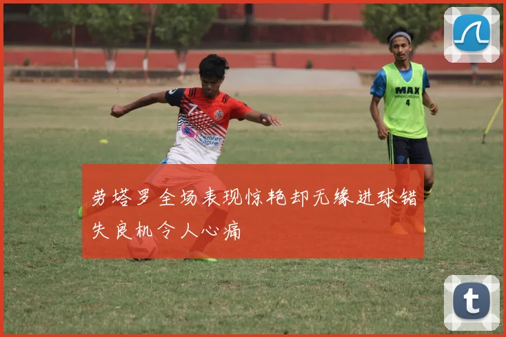 劳塔罗全场表现惊艳却无缘进球错失良机令人心痛